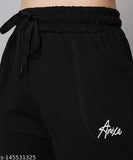 Multicolor printed cotton-blend maxi pyjama night dress for women and girls (pack of 3) with drawstring closure and pockets, suitable for gym, yoga, or lounge wear