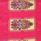 Floral fleece blanket set (5 pieces), extra-durable Polar Fleece yarn for long life, suitable for winter and summer use as AC Blanket or warm bedsheet, free size (90x60in), made in India