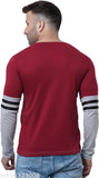 Striped cotton blend men's t-shirt combo, perfect for parties and casual wear (2 pack) - Indian origin