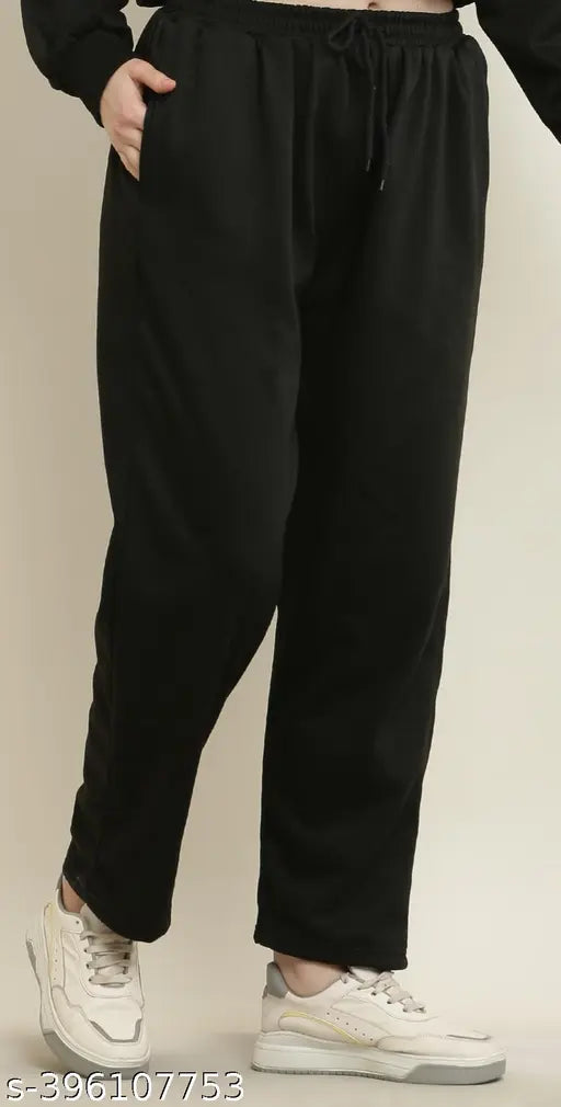 Plus size polycotton calf-length women's Canidae classic fit trouser pyjama. Ultra-soft fleece for warmth and comfort, ideal for lounging or jogging