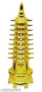Metal Feng Shui Education Tower for children's academic success, enhances concentration, Indian origin