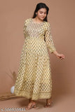Cotton blend printed combo Banita Superior Kurtis, three-quarter sleeves laid embroidery, Indian ethnic wear