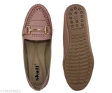 Textured synthetic leather SKOLL Women Laser Ballies - Comfortable, trendy footwear for a modern look