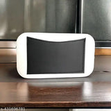 White PU leather sling bag with detachable clutch handbag - stylish crossbody bag for daily essentials