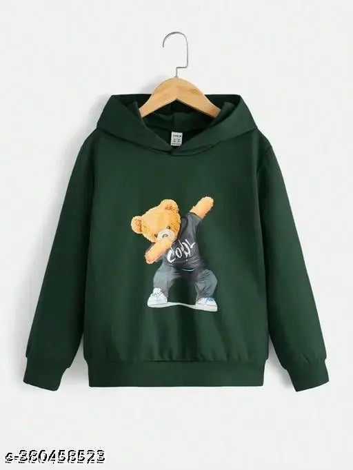 KEESOR Boys printed hoodie sweatshirt, cotton blend long sleeves, autumn/winter style