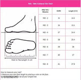 Synthetic casual shoes with printed pattern, lace-up fastening, and net back detail. Girls footwear in various sizes 4-8, made in India