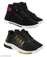 Multicolor Shoefly sports running shoes for boys, comfortable canvas and PVC sneakers with lace-up fastening, India-made trendy collection