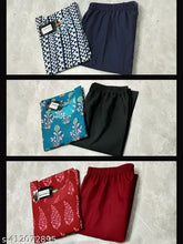 Stylish printed crepe kurta set combo for women (S-XXXL), vibrant Indian fashion for daily wear