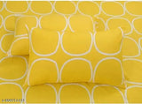 Glace Cotton geometric pattern, king size elastic-fitted bedsheet with two pillow covers, ideal for summer use on adult beds