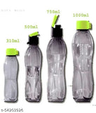 Tupperware family plastic bottle set, ergonomic fridge storage for water - India