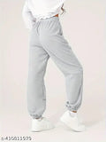 Cotton solid joggers for women - dockstreet India