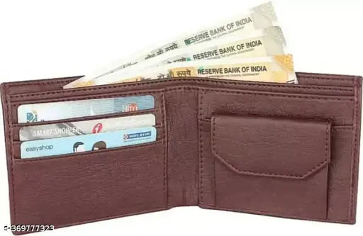 Resin Nefta World Men's wallet, trendy fashion accessory with 2 compartments. Solid net design, free size (11cm x 9cm). Made in India