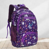 Waterproof canvas net canvass rucksack, large capacity, stylish trendy backpack for kids and teens. Elegant collection design by Cluci Beauty