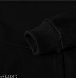 Olive printed EverFAB winter sweatshirt for boys and girls, long sleeves, cotton material