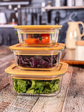 Modern square glass containers (280ml, 460ml, 750ml), airtight & eco-friendly for flour, sugar, tea storage