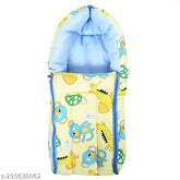 Cotton self-design new born baby carry bag, 2-in-1 bedcum for ages 0-9 months, Indian design on display