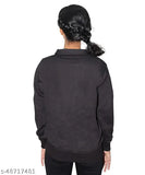 Modern classy girls cotton blend jacket & coat - solid pattern, long sleeves, children's wear in attractive colors, ideal winter gift