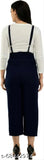 Cotton blend solid color women's two-piece jumpsuit, perfect for casual comfort and style. Made in India