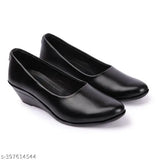 Synthetic ballerina shoes for women office wear, comfortable and versatile style in various sizes, made in India