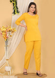 Stylish cotton nightsuits for women, solid color design, available in multiple sizes (M-XXL)