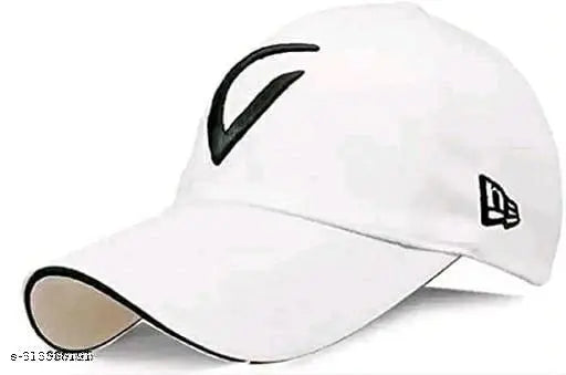 Trendy cotton baseball caps, VIRAT EMBROIDERY DESIGN - girls & boys one size fits all
