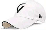 Trendy cotton baseball caps, VIRAT EMBROIDERY DESIGN - girls & boys one size fits all