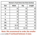 High-rise, comfort fit women's track pants combo, Cotton Lycra, textured net, 2 side pockets, elastic belt & drawstring. India origin gymwear for plus size