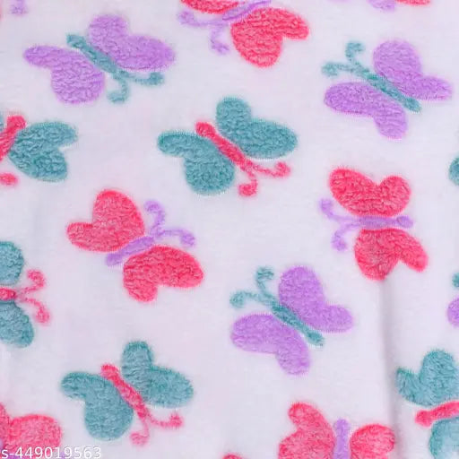 Wool printed butterfly sweater for toddlers and kids, soft winter clothing for 12 months - 6 years