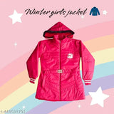 Stylish cotton kids jacket, waterproof and breathable for outdoor adventures