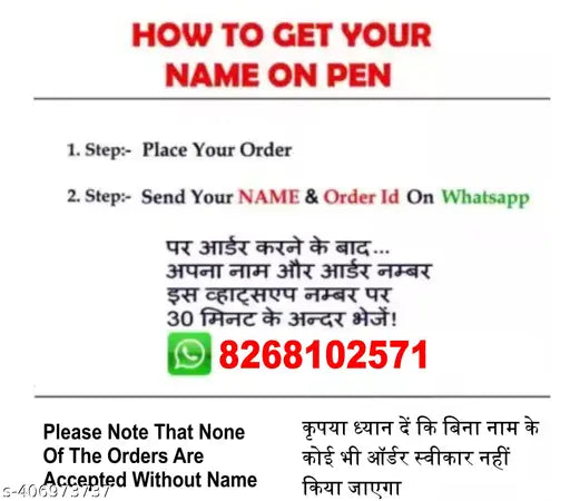 Customised black faux leather men's wallet & pen set with 2 compartments, personalised "Mr Charm" on India-made accessories