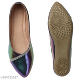 PU embellished ballerinas for women - elegant, quality shoes by Shivani Enterprises (India)