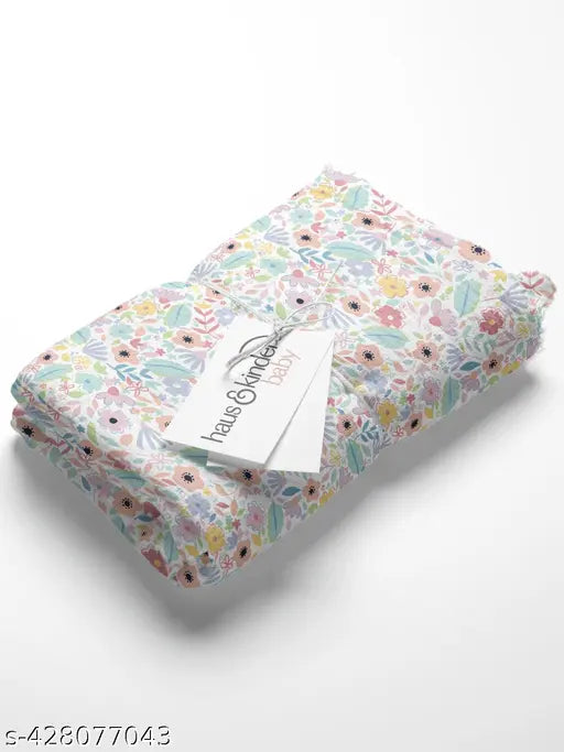 Citrus Groove Collection: 3 x 100cm x 100cm Cotton Muslin Swaddle Blankets - Soft, versatile, and gentle on baby's skin