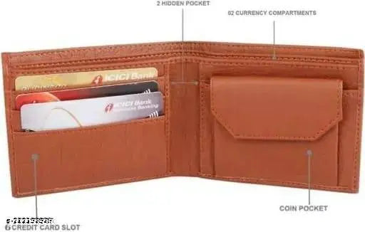 Faux leather handbag, classic design for men's style. Solid color side sling bag with 2 compartments, free size (6cm x 5cm). Indian origin