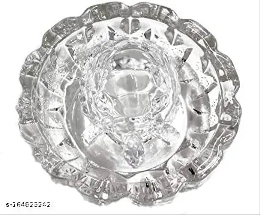 Glass turtle tortoise plate, Feng Shui & Vastu for good luck decor, 11cm diameter x 8cm height