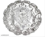 Glass turtle tortoise plate, Feng Shui & Vastu for good luck decor, 11cm diameter x 8cm height