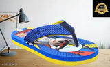 Eva flip flop slipper for kids, cartoon character printed net design, size 2.5-3 years, made in India