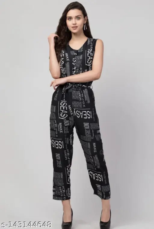 Printed crepe jemshut top, Indian apparel with sleeveless, net patterned design for S-L sizes