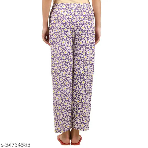 Multi color cotton maxi pajamas, prints may vary - women's relaxed loungewear from Cute Angels