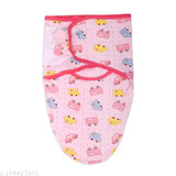 Multi-color adjustable 0-6 month Baby Arise swaddle wrap, 100% cotton, soft and silky for soothing newborn sleep