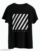 Short-sleeved printed cotton t-shirt, latest style, 100% bio-washed for softness