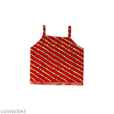 Leheriya Print Rayon Lehenga-Choli for Girls, 3-6 Months - Indian ethnic traditional outfit