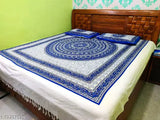 Pure cotton, king size double bedsheet pack (1), prescribed by doctors for comfortable and hygienic summer sleep