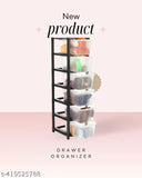 6XL plastic modular chest storage organizer, ideal for home office, school, and kids' rooms, made in India