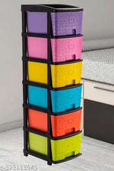 Stone 6 XL PVC modular drawer system for home, office, hospital, school, doctors, kids - cartoon characters pattern on display