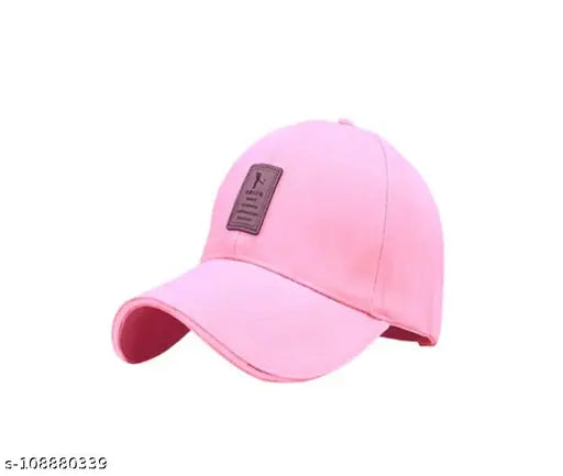 Solid cotton baseball cap, trending Modern EDIKO design for unisex sports style