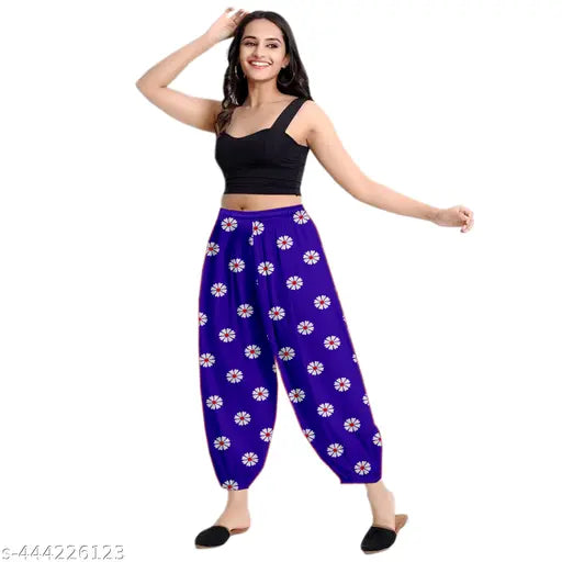 Polycotton maxi net girls printed heram set (pack of 3), Indian ethnic wear