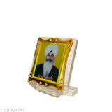 Indian religious idol statue, 6cm/7cm - Radha Swami Beas Guru Ji figurine for car dashboard or home office