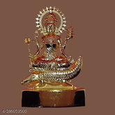 Festive Ganga Mata Ji metal Indian god idol, intricately detailed, religious artifact