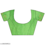 Vichitra Silk saree with running dupion blouse and matching mask, embellished pattern, Rhinestone and Swarovski work, Indian origin