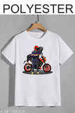 Printed polyester short-sleeved WP KTM Rider jersey for motorsport, India origin